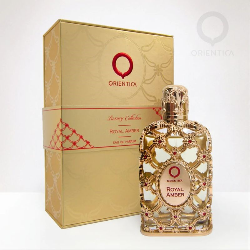 (PROMOCION CIERRE DE TIENDA) Kit Árabe Orientica Unissex: 6 Perfumes Amber Rouge - Oud Saffron - Velvet Gold - Royal Bleu - Royal Amber - Amber Noir