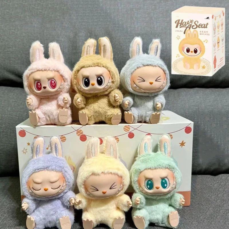 (Compra 1 y Llévate 2) Labubu Exciting Macaron 12 Unidades (2 Cajas) - aa